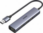 HUB USB Ugreen CM473 1x USB-C + 4x USB-A 3.0 (UGR1320)