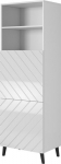Cama MEBLE Cabinet ABETO 60x40x176.5 cm white/gloss white