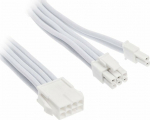 SilverStone SilverStone power supply extension cable SST-PP07E-PCI8W-V2, PCIe 8pin (6+2) (white, 30cm)