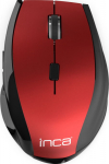 INCA Maus IWM-500GLK 1600 DPI,Wireless,Nano-USB,Laser,Rot retail