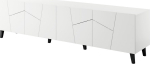 Cama MEBLE RTV cabinet ETNA 200x42x52 white matt