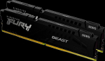 KIN Kingston DRAM 64GB 6000MT/s DDR5 CL36 DIMM (Kit of 2) FURY Beast Black EXPO
