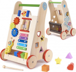 RoGer 6in1 Children's Wooden Educational toy Walker