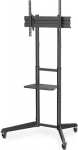 DIGITUS TV Cart with shelf 37-70inch black