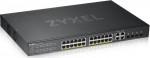 Zyxel GS1920-24HPv2 - Switch - Smart - 24 x 10/100/1000 (PoE+) + 4 x Combo Gigabit-SFP + 4 x 10/100/1000 - an Rack mountable - PoE+ (375 W) (GS192024HPV2-EU0101F)