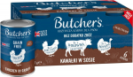 BUTCHER'S Original Mega pack mix with vegetables in gravy- wet dog food - 6 x 400g