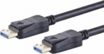MicroConnect 8K DisplayPort 2.0 Cable 1m, Black MicroConnect 8K