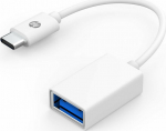 29 Adapter USB HP USB reduction, (3.0), USB C (M) - USB A F, White, Hewlett-Packard DHC-TC105
