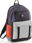 Miquelrius Rucksack Triple Amsterdam Recy 28l 3 blue compartments
