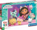 Clementoni Puzzle SuperColor Gabby's Dollhouse 104 elements (25033)