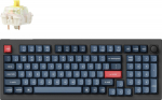 Keychron V5 Max RGB - US Layout - Hot-Swappable Gateron Jupiter Banana Wireless Keyboard