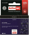 Activejet AH-650BR Ink (replacement for HP 650 CZ101AE; Premium; 20 ml; black)