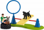 Schleich Farm World 42536 Puppy Agility Training