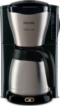Philips Caf&eacute; Gaia HD7548 Coffee machine 1.2liter Metal/sort