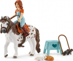Schleich HORSE CLUB 42518, Horse with rider, Horses, 5 Jahr(e), Mehrfarbig, Kunststoff