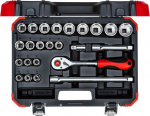 GEDORE red Socket Set 1/2" 24-pieces