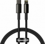 Cable USB Baseus USB-C - Lightning 1 m Czarny (6953156232037)