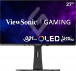 ViewSonic XG272-2K-OLED, 68.6 cm (27"), 2560 x 1440 Pixel, Quad HD, OLED, 0.01 ms, Schwarz, Wei&szlig;