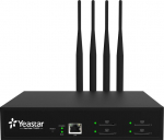 Yeastar TG400L - Schwarz - Extern - FTP - TFTP - HTTP - SSH - SIP - IAX2 - 10.100 Mbit/s - 213 mm