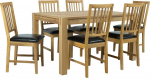 Dining set CHICAGO NEW table 140x90cm and 6 chairs