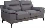 Sofa ENZO 2-seater, dark grey
