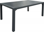 Table DELGADO 140x80xH72cm, grey