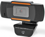 Webcam Nedis Full HD 30 fps czarna