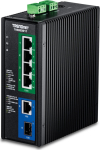 TRENDnet Industrial Switch 6-Port 2.5G PoE++ 1SFP+ DIN-Rail