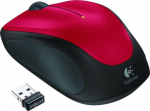 Log Logitech M235 - Optical mouse - red