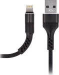 Kabel USB MaxLife USB-A - Lightning 1 m Czarny (73605)