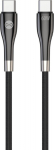Kabel USB Techonic Forever Kabel Sleek Usb-C - Usb-C 1.0 M 60W Czarny