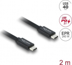 Delock USB-Kabel - USB-C (M) zu USB-C (M)