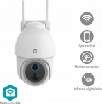 Camera IP Nedis SmartLife external camera | Spotlight | 3MP Full HD 1296p | Pan tilt | IP65