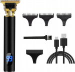Trimmer Trimmer, beard and hair shaver, power regulation, replaceable tips, edge T-BLADE