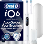 Oral-B iO6 electric toothbrush, white + travel case