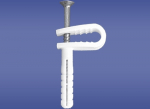 Organizer Elektro-Plast Mounting Bracket White 50 sztuk (12.42)