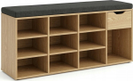 Ikonka KADO shoe cabinet with seat, 104 x 50 x 30 cm