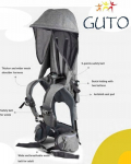Guto GUTO HIKING RAM SPORTS TRAVEL BABY CARRIER GREY, EAN 5906667740776