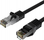 Shiverpeaks RJ45 Patchkabel S/FTP Cat7, PUR, schwarz 10m