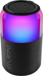 portable speaker SVEN PS-130, red, power output 10W (RMS), TWS, Bluetooth, USB, lithium battery