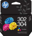 HP 302/304 Tri-color Original Ink Cartridge