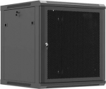 LANBERG Rack cabinet 19in wall-mount 12U/600X600 flat pack with perforated door black
