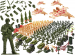 RoGer Set Figurines of Soldiers, military base 307det