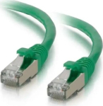 Mercodan KAT6A S/FTP 1.5m, Gr&oslash;n, Patchkabel, Halogenfri LSZH