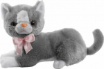 Beppe Flico gray cat with a bow - 12832