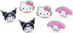 The Carat Shop Ltd Carat Shop Sanrio: Hello Kitty And Friends - Kuromi And My Melody - Earring Stud Set (HKES0014)