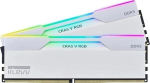 KLEVV CRAS V RGB DDR5-6400 RAM, CL32, XMP 3.0 & EXPO - 64 GB Dual Kit, white