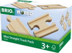 BRIO 33393 - Track, mini pack, 4 pc straight