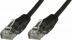 MicroConnect U/UTP CAT6 1M Black 10 Pack, 1 pcs. = 10 pcs. in one bag