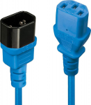 CABLE POWER IEC EXTENSION 0.5M/BLUE 30470 LINDY